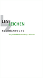Mobile Screenshot of lesezeichen.co.at