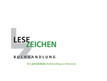 Tablet Screenshot of lesezeichen.co.at